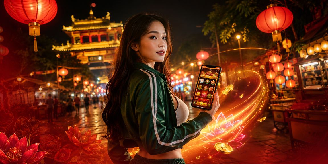 Người chơi tại Huế nhận voucher khuyến mãi trong không khí chợ đêm